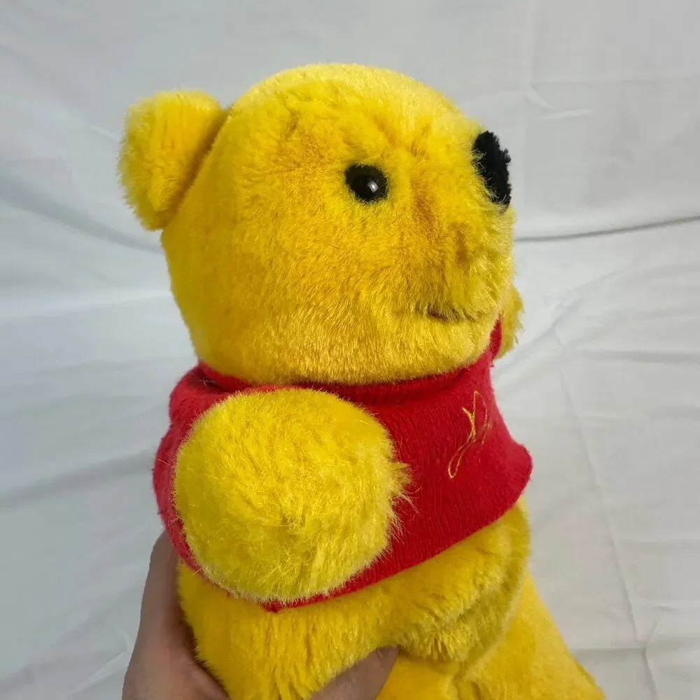 Vintage 1980s Sears Winnie The Pooh Bear Plush Stuffed Animal